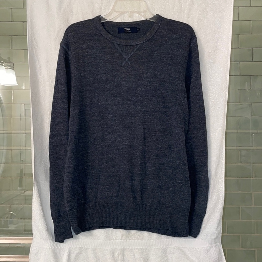 J. Crew men sweater navy